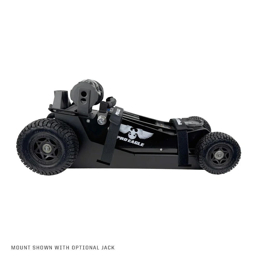 Pro Eagle - Pro Eagle 3-Ton Kratos Jack Mount w/ Cover and Straps - UTVRaceShop.Com