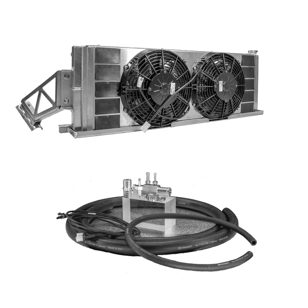 PWR Performance Products - PWR Can - Am X3 Race - Spec Rear Mounted Radiator - UTVRaceShop.Com