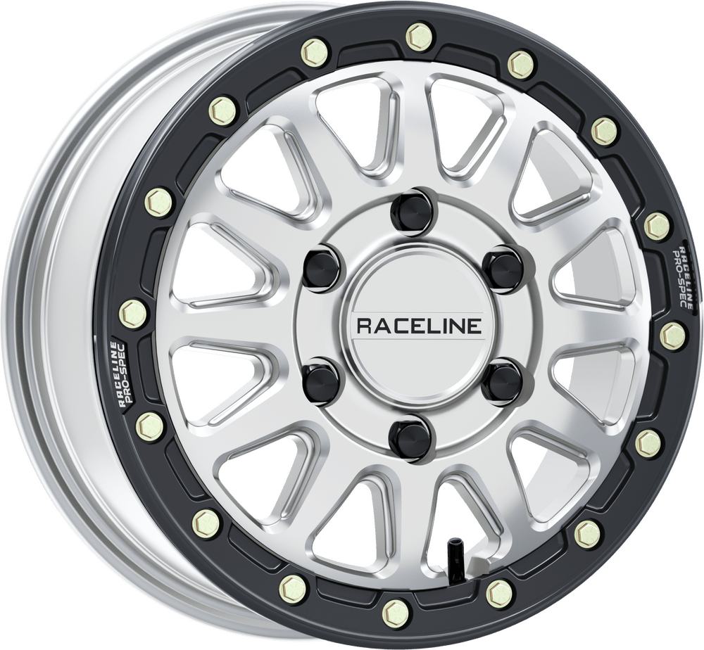 Raceline Wheels - Raceline Alpha Beadlock for Can - Am Maverick R - 15X6.5 6/139.7 +74MM - UTVRaceShop.Com