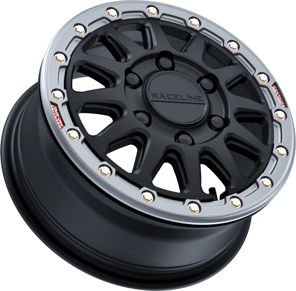 Raceline Wheels - Raceline Alpha Beadlock for Can - Am Maverick R - 15X6.5 6/139.7 +74MM - UTVRaceShop.Com