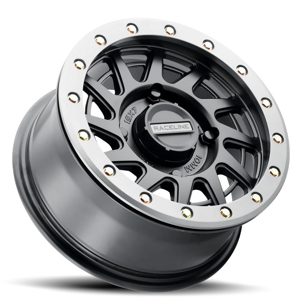 Raceline Wheels - Raceline Squad Beadlock Wheels 15X7 4/137 6+1(+38MM) - UTVRaceShop.Com