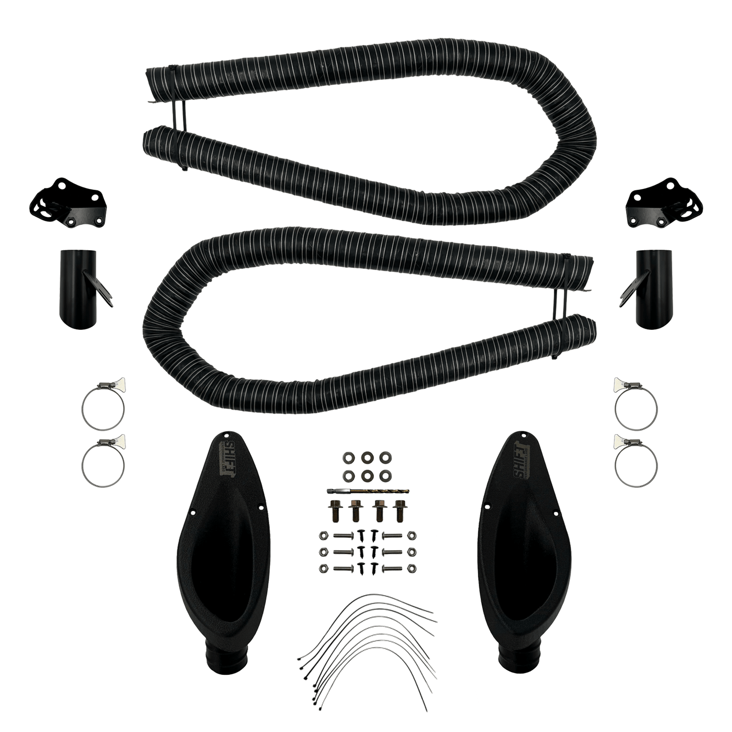 SHIFT Performance Labs - Rear Axle CV Duct Air Cooling Kit - Can-Am Maverick R - UTVRaceShop.Com