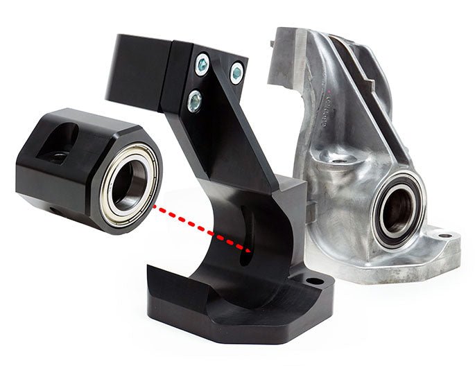 Sandcraft Motorsports - Sandcraft Maverick R Rear Drive Shaft Carrier Bearing Mount - UTVRaceShop.Com
