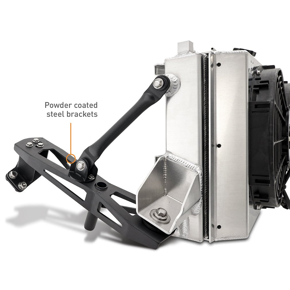 SHIFT Performance Labs - SHIFT Performance Labs Can Am X3 Rear Mount Relocation Radiator Kit - UTVRaceShop.Com