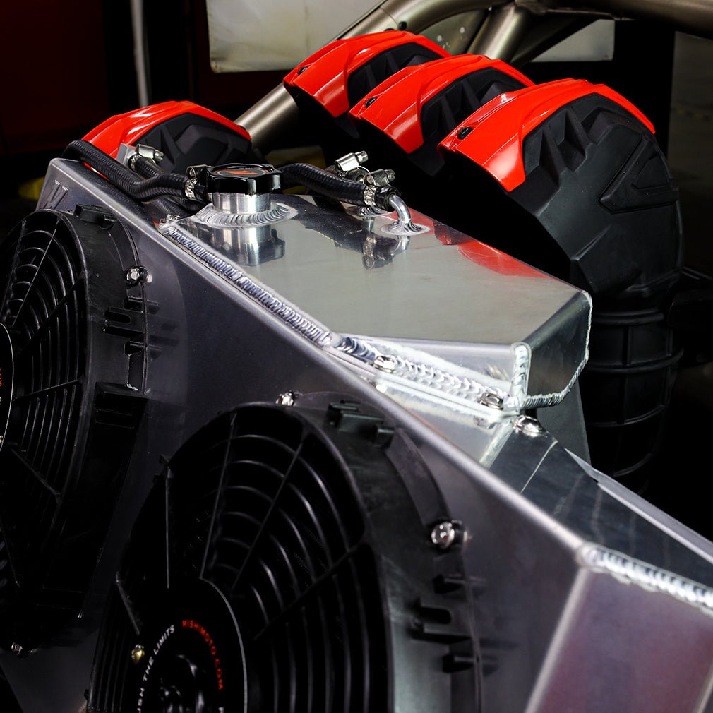 Can Am X3 Rear Mount Relocation Radiator Kit – UTVRaceShop.Com