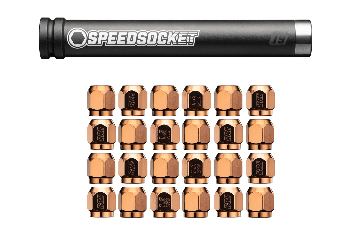 Speedsocket - Speedsocket Race Lug Nut Kit - M12x1.5 - UTVRaceShop.Com