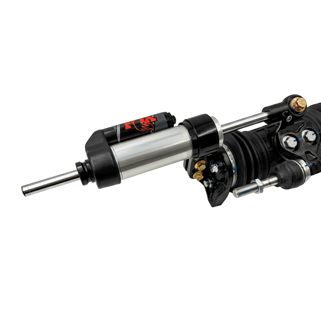 Fox Factory - Steering Damper Kit for 26+ OEM Steering Rack - Can-Am Maverick R - UTVRaceShop.Com