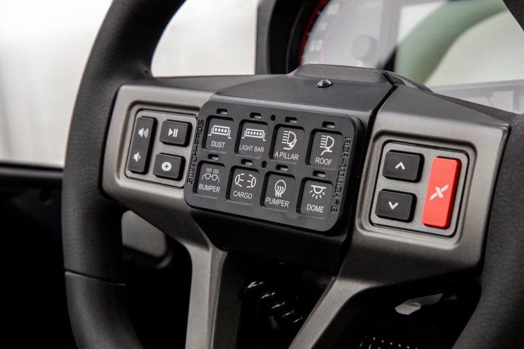 Switch-Pros - Switch-Pros Polaris RZR Steering Wheel Mount for SP9100 - UTVRaceShop.Com