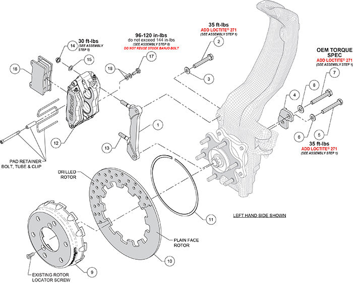 Wilwood - Wilwood Can Am Maverick R Race Brake Kit - UTVRaceShop.Com
