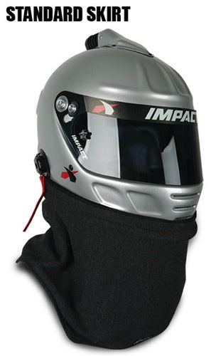 Impact Helmet Skirt, 2 Layer, Std, Velcro, LG-XXL, SFI 3.3/5