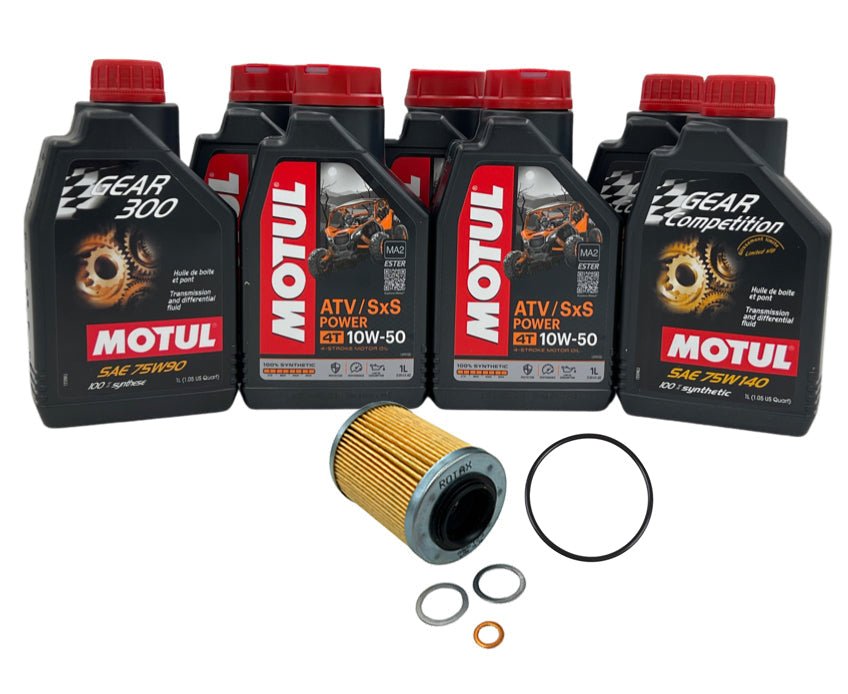 Motul USA - Can Am X3 Motul Complete Fluid Change Kit - UTVRaceShop.Com