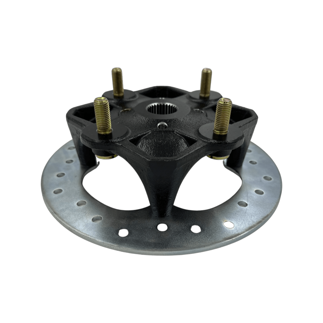 BRP - Can Am X3 OEM Rear Wheel Hub - Complete with Studs and Rotor - Ready to Install - UTVRaceShop.Com