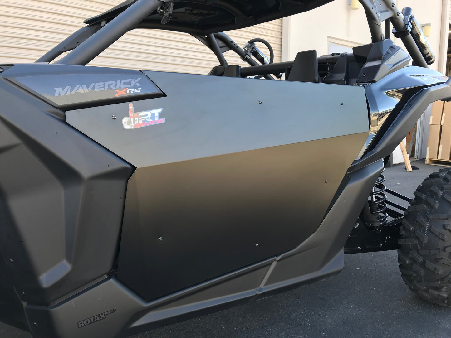 Dirt Specialties - Dirt Specialties Can AM X3 2 - Seat Metal Solid Doors with Flat Top - UTVRaceShop.Com