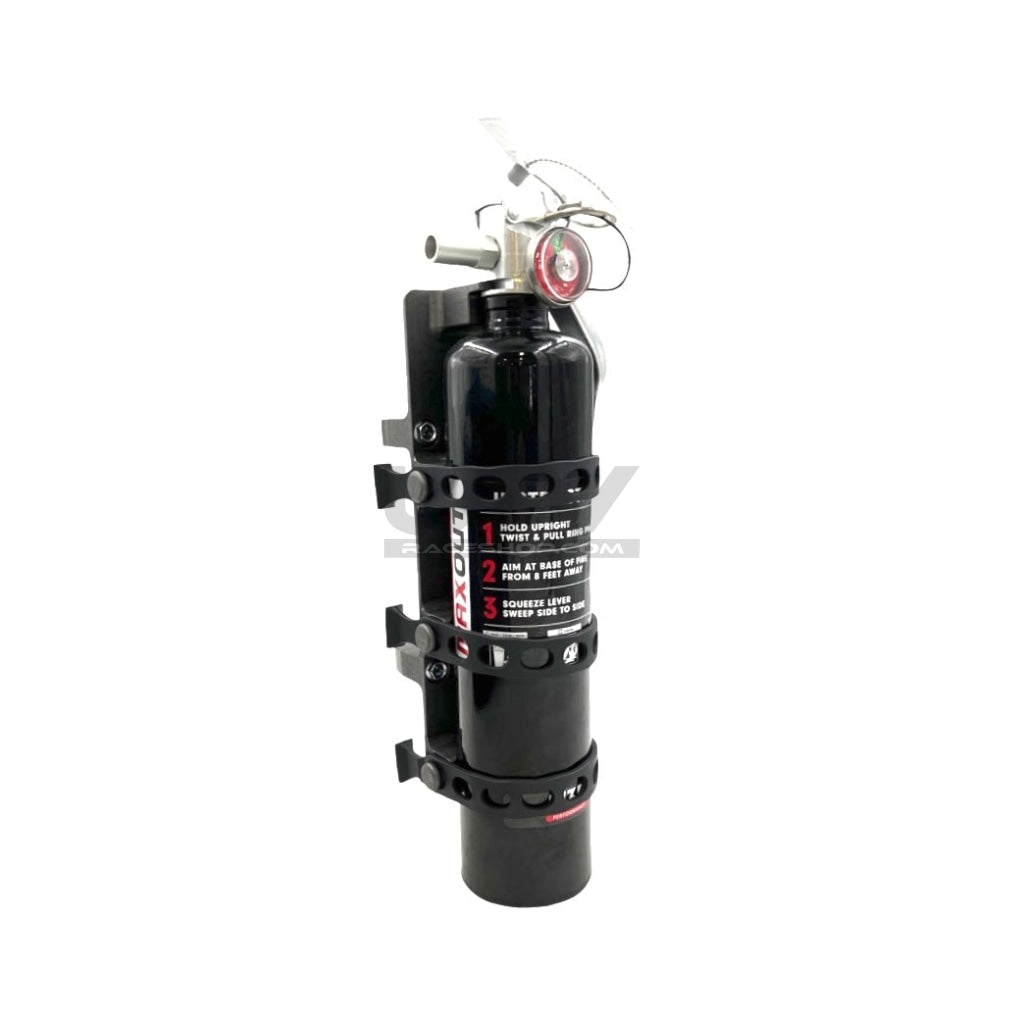 Hess Motorsports 2.5Lbs Quick Release Fire Extinguisher Roll Cage Mount Kit Extinguishers