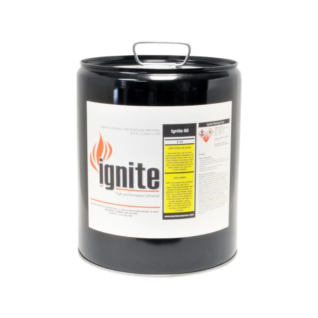 Ignite Orange E85 Race Fuel - 5 Gallon Pail (NO SHIPPING, IN STORE PICKUP OR TRACK DELIVERY ONLY)
