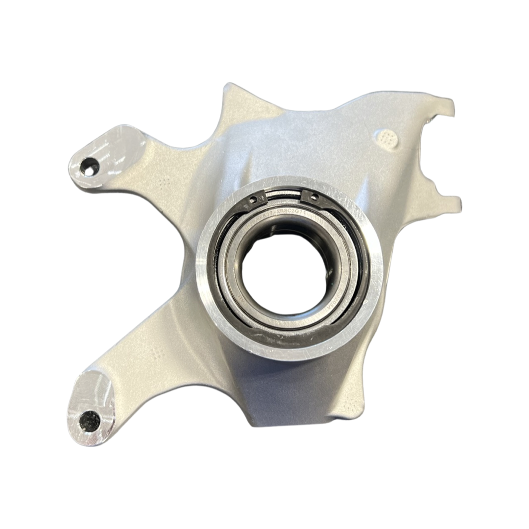 Can Am X3 Left Hand (Driver) Front Knuckle - Complete with Bearing and Clip - Ready to Install