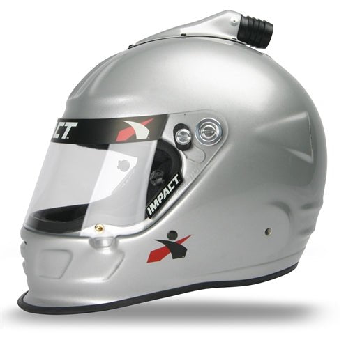 Impact Racing - Impact Air Draft Helmet XXL - Silver - UTVRaceShop.Com