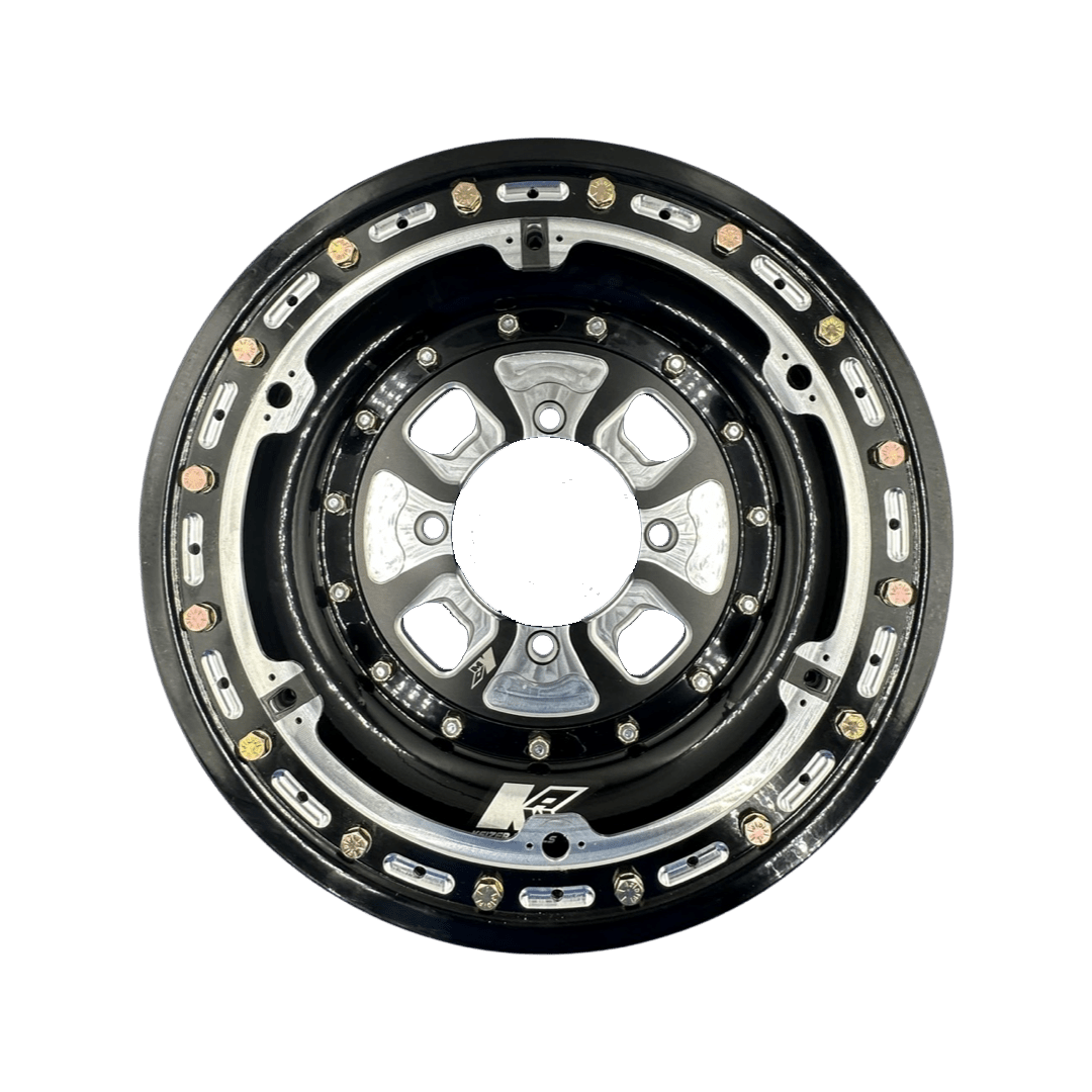 Keizer Aluminum Wheels - Keizer Aluminum Beadlock w/ Wheel Covers - Black - UTVRaceShop.Com