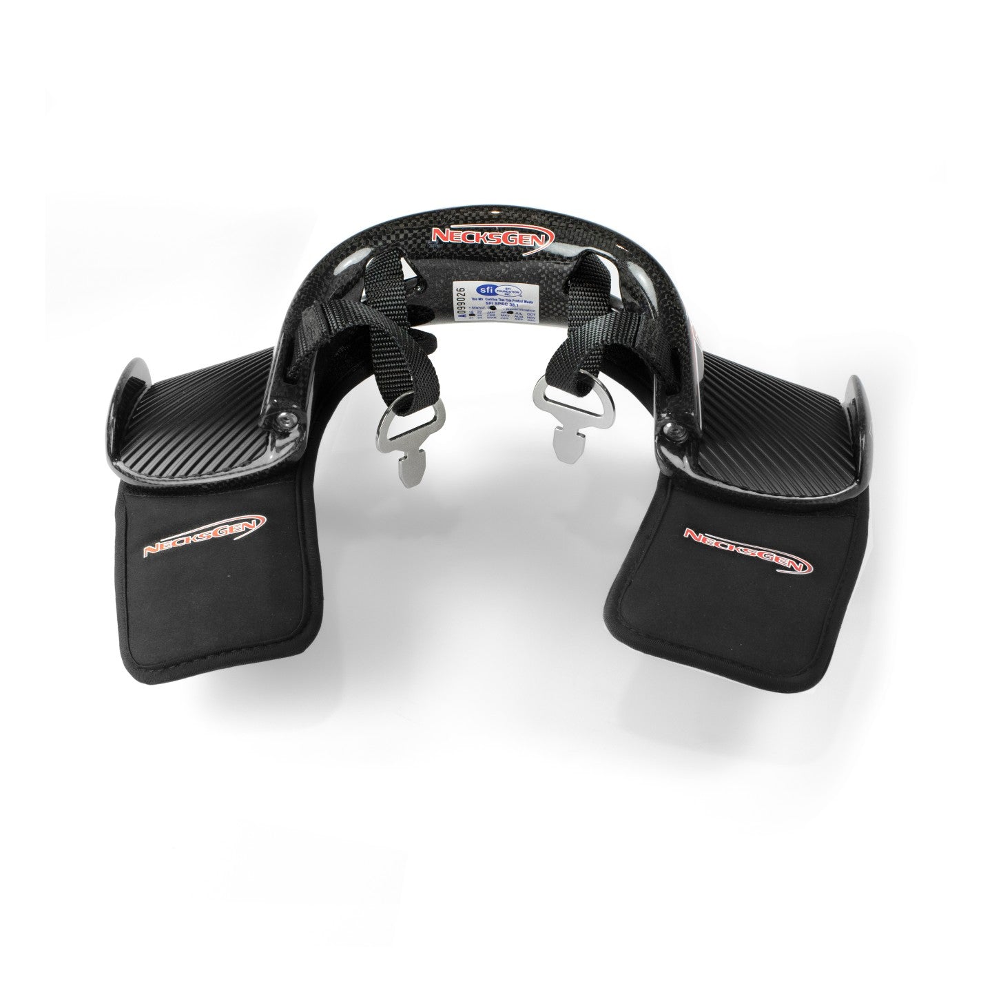 Necksgen - Necksgen Head and Neck Support - REV2 Carbon SFI 38.1 - UTVRaceShop.Com