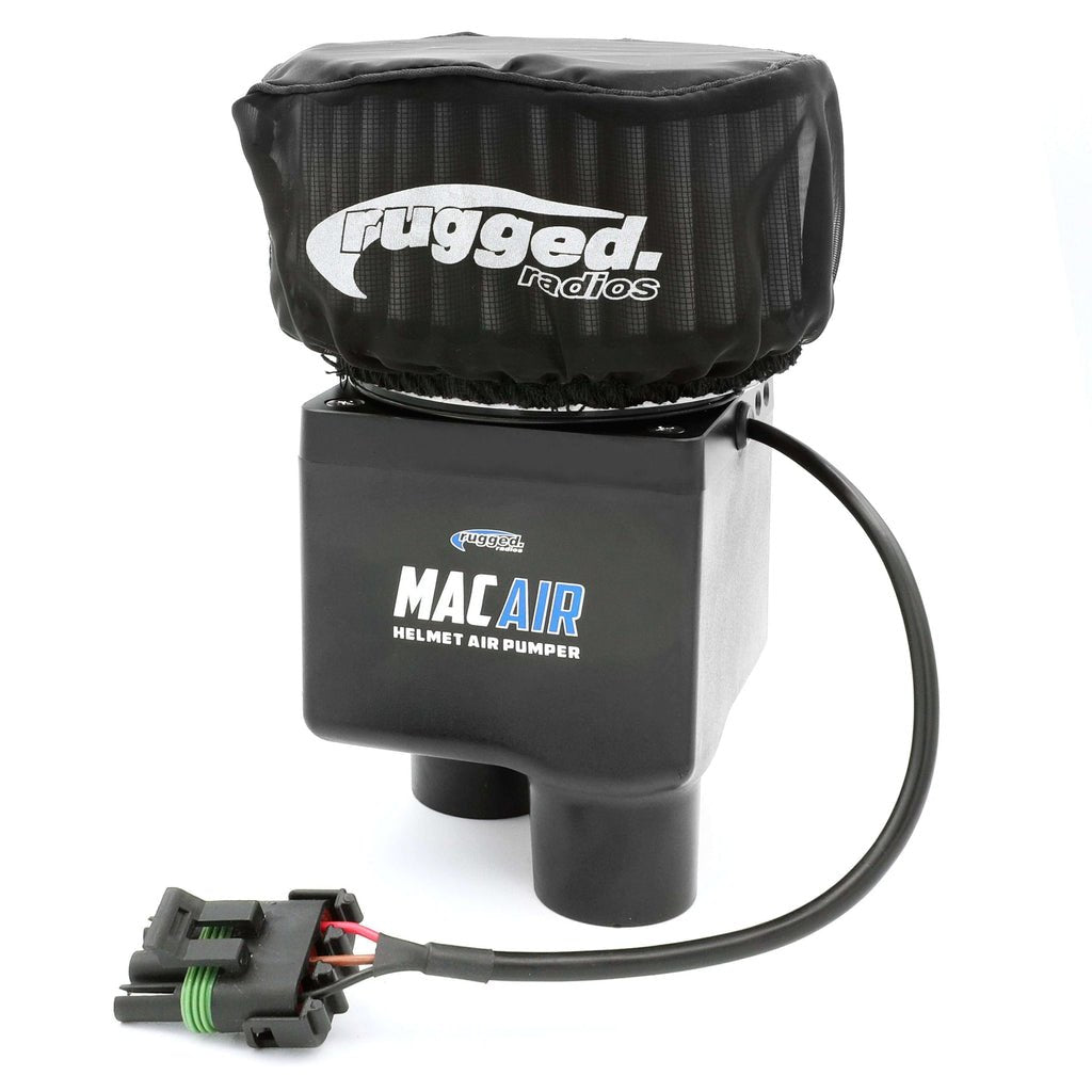 Rugged Radios - Rugged Radios Mac Air [Pumper Only] - 2 Person Helmet Air Pumper - UTVRaceShop.Com