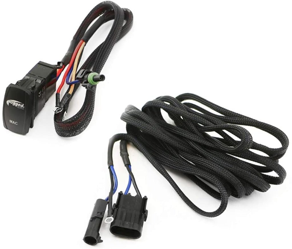 Rugged Radios - Rugged Radios Pumper Install Harness With Rocker Switch - UTVRaceShop.Com