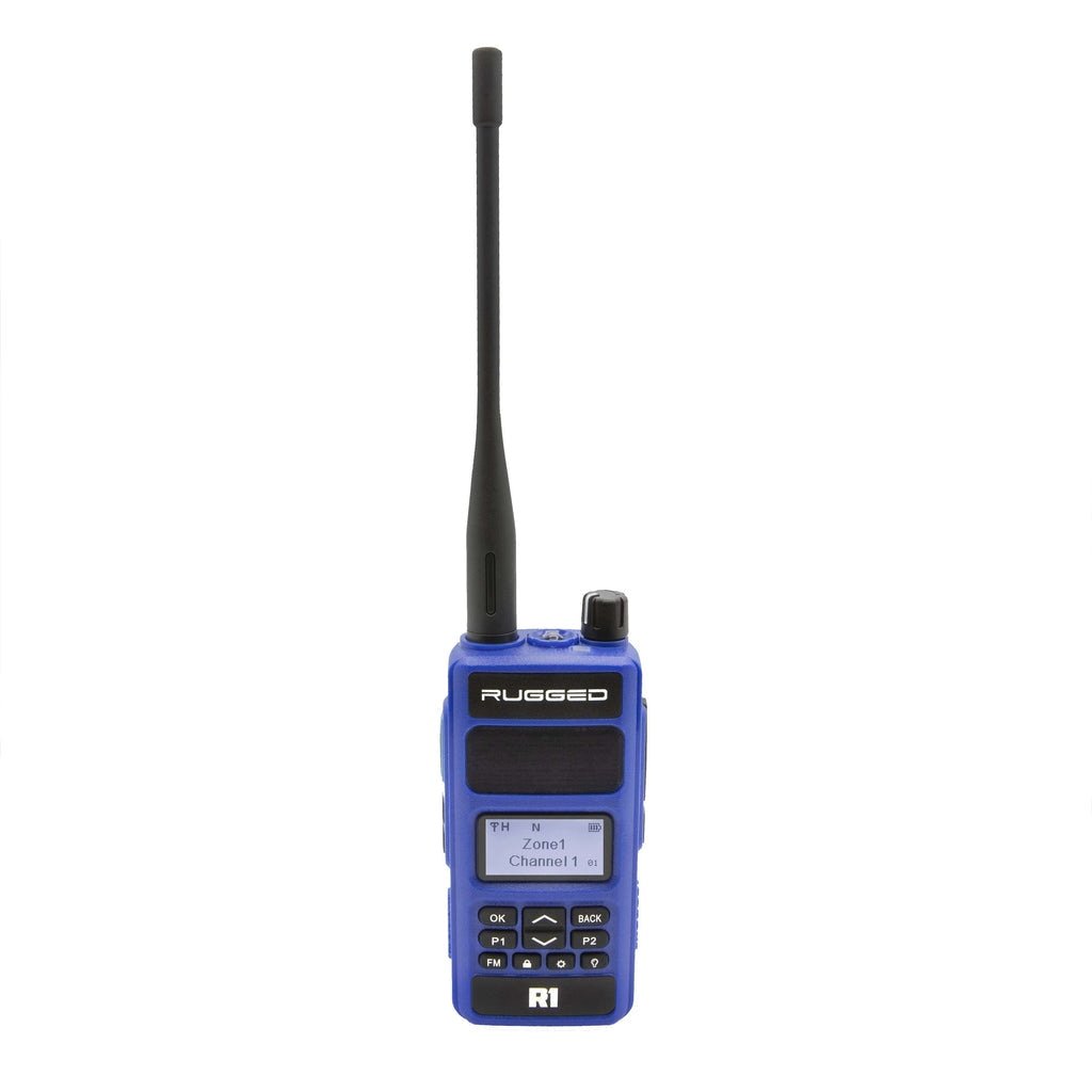 Rugged Radios - Rugged Radios R1 Handheld 5W Dual Band Digital/Analog Radio - UTVRaceShop.Com