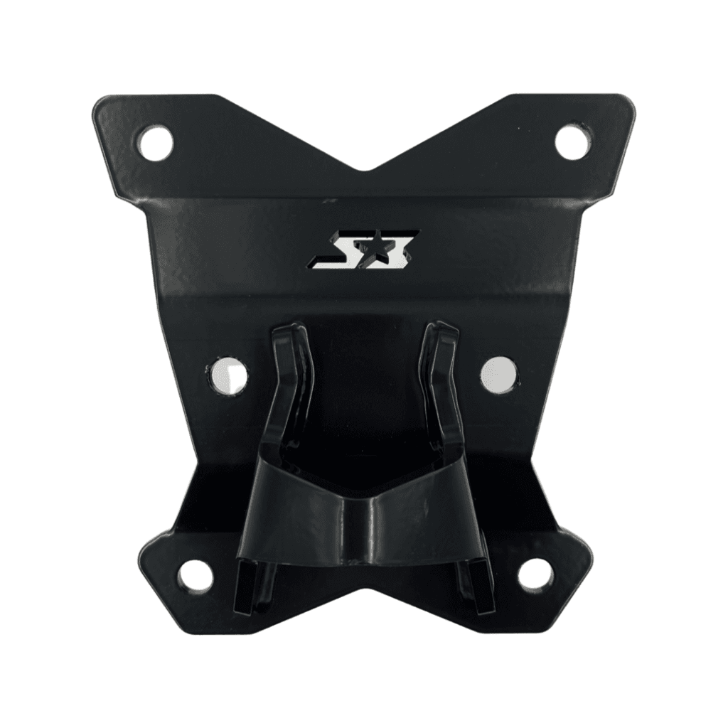 S3 Can-Am Maverick X3 Hd Pull Plate Semi-Gloss Black Suspension Components