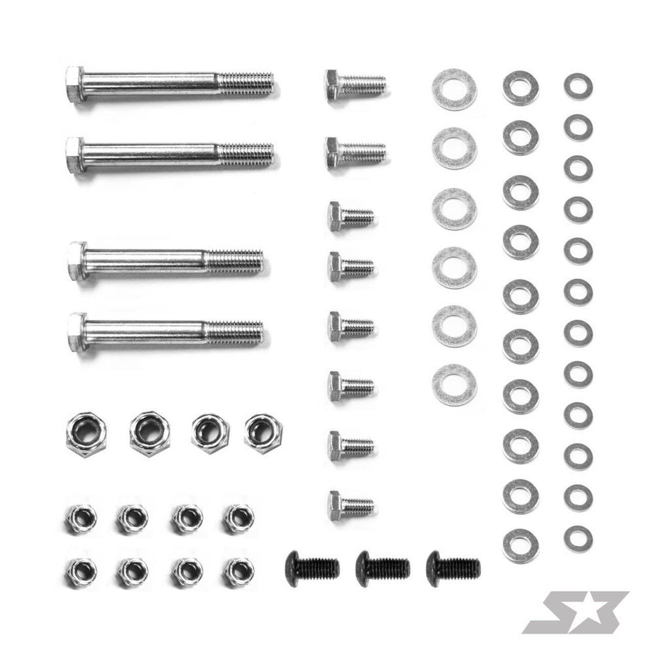 S3 Powersports - S3 Can - Am X3 2022+ Front Gusset Kit - UTVRaceShop.Com