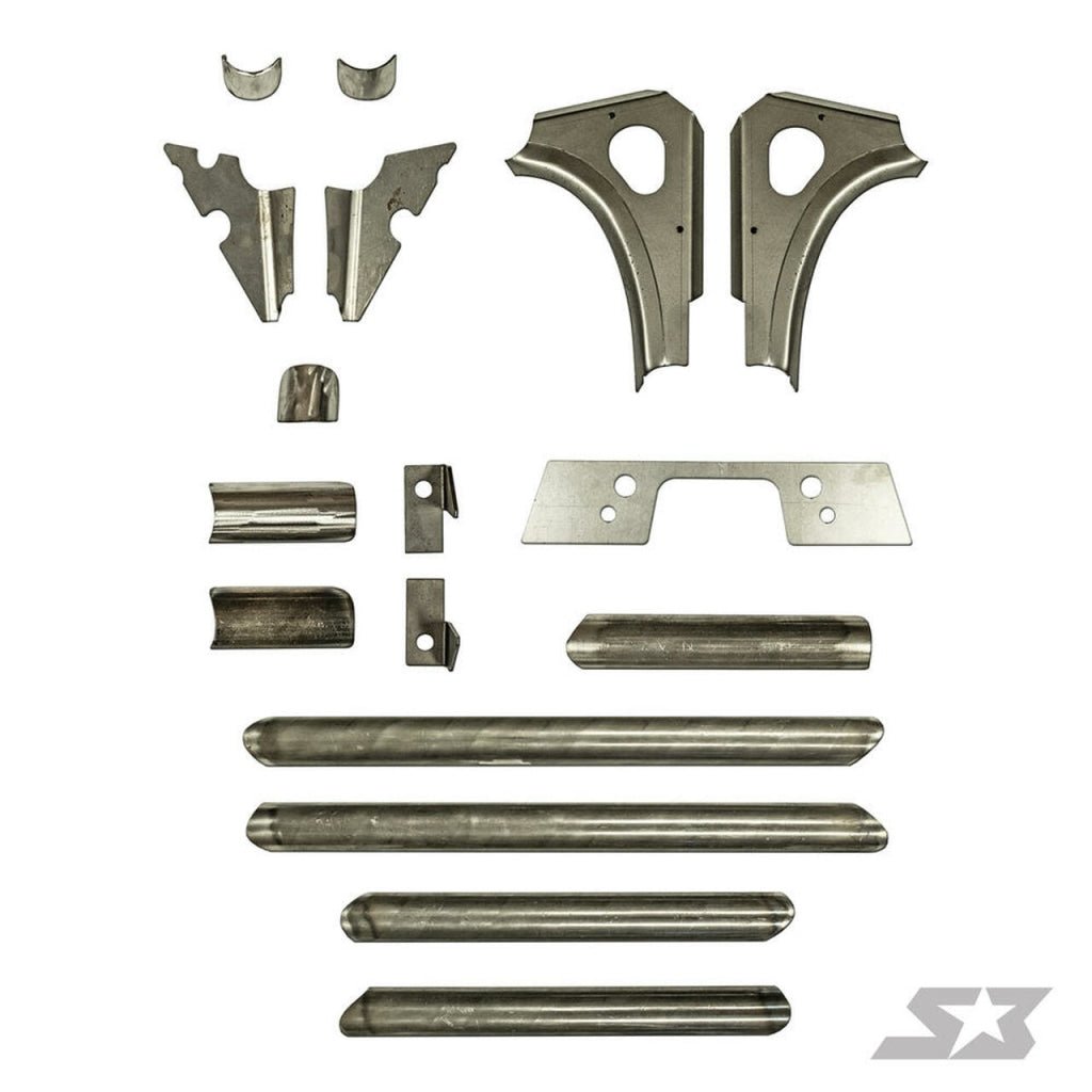 S3 Powersports - S3 Weld - in Chassis Gusset Kit - Can Am Maverick X3 - UTVRaceShop.Com