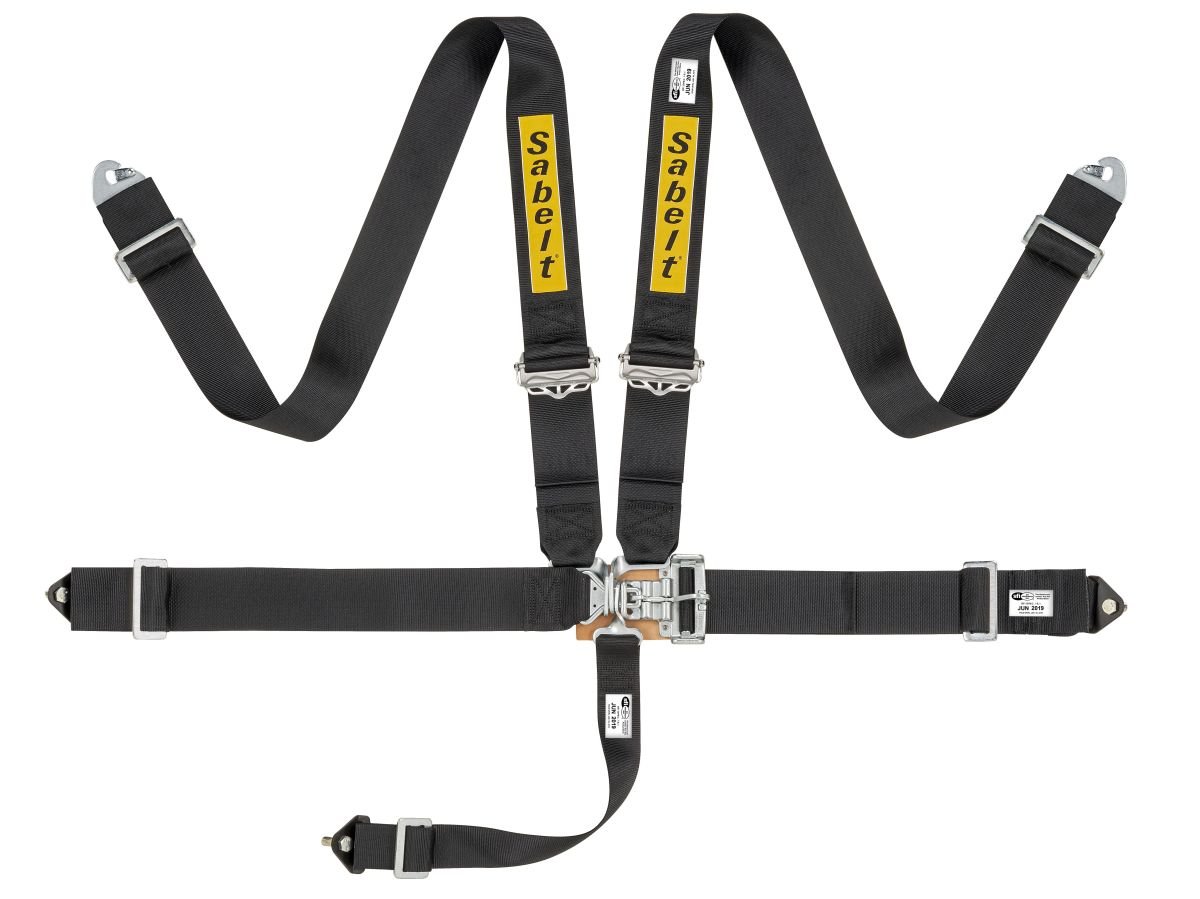 SABELT America - SABELT Steel Saloon Latch and Link Harness - 3" SFI Rated - UTVRaceShop.Com