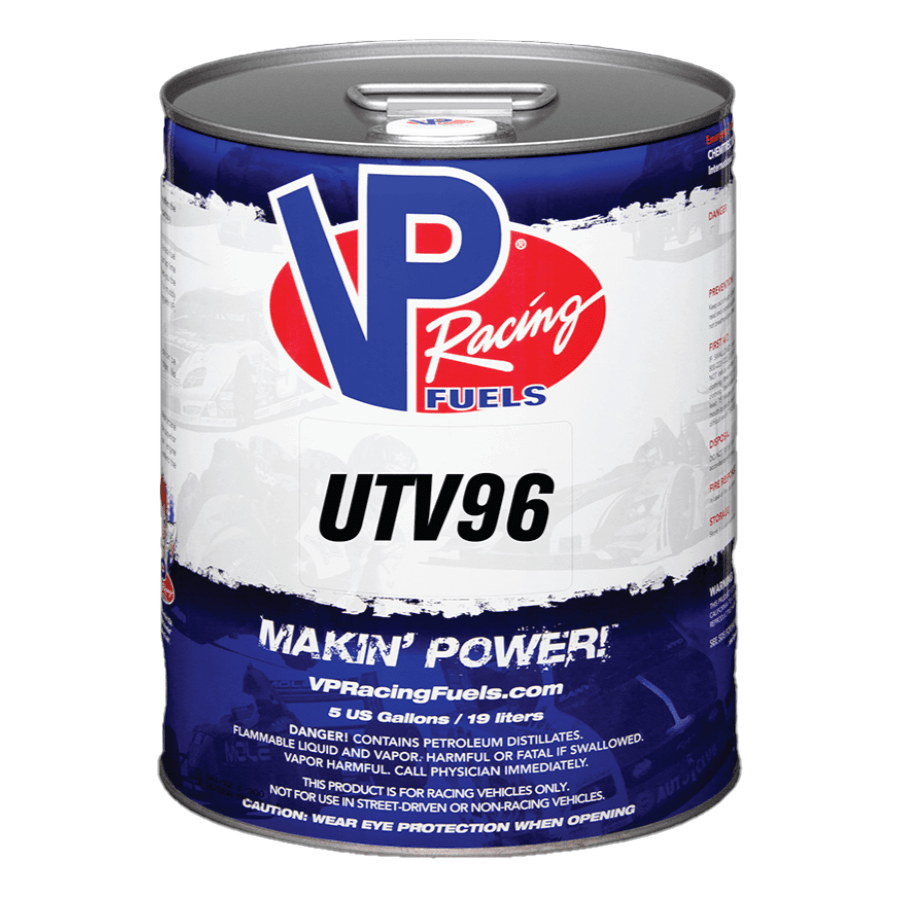 VP Racing Fuels - VP Racing Fuels - UTV96 - 5 Gallon Pail (No Shipping, In Store Pickup or Track Delivery Only) - UTVRaceShop.Com